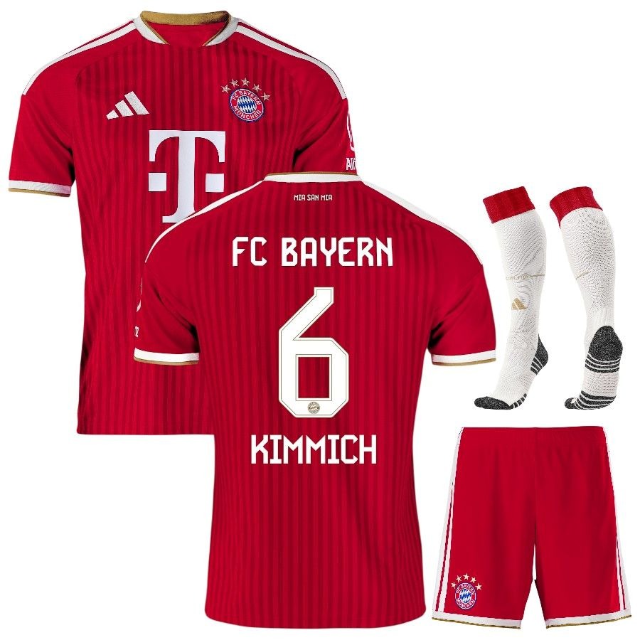 Maillot Bayern Munich Kimmich 2026 2027 Pas Cher Maillot Kit Enfant - 90+3 - Maillot de Foot Pas Cher