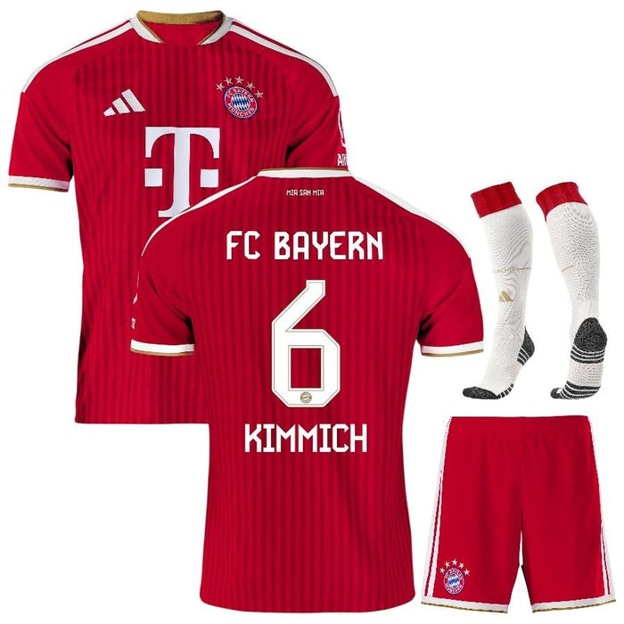 Kit Enfant Bayern Munich Kimmich 2026 2027 Pas Cher - 90+3 | Maillot de Foot Enfant Pas Cher 2026 2027