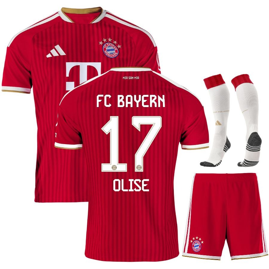 Maillot Bayern Munich Olise 2026 2027 Pas Cher Maillot Kit Enfant - 90+3 - Maillot de Foot Pas Cher