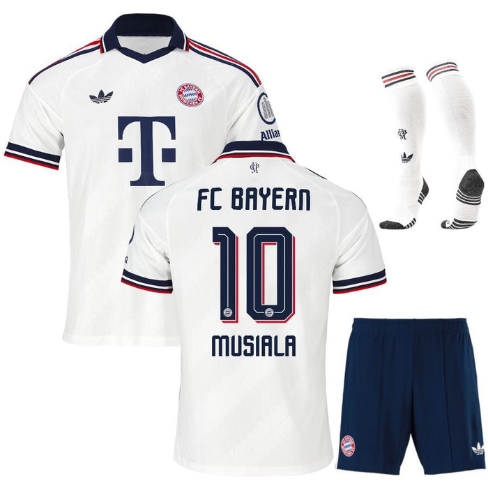 Kit Enfant Bayern Munich Musiala 2026 2027 Pas Cher - 90+3 | Maillot de Foot Enfant Pas Cher 2026 2027