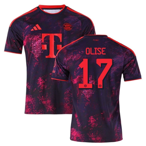 Maillot Bayern Munich Olise 2026 2027 Pas Cher Maillot Homme - 90+3 - Maillot de Foot Pas Cher