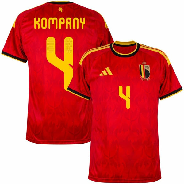 Maillot Belgique Kompany 2026 2027 Pas Cher Maillot Homme - 90+3 - Maillot de Foot Pas Cher