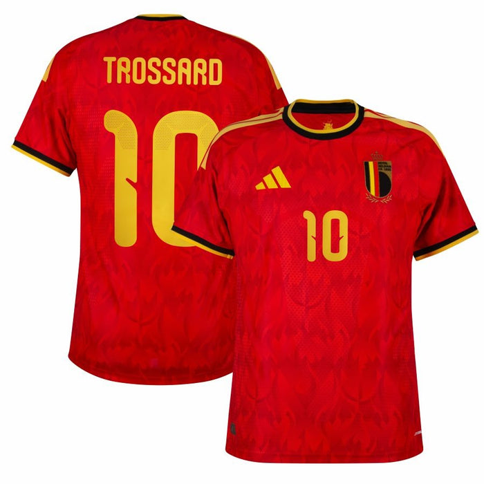 Maillot Belgique Trossard Domicile Homme 2026 2027 Pas Cher - 90+3 | Maillot de Foot Pas Cher 2026 2027