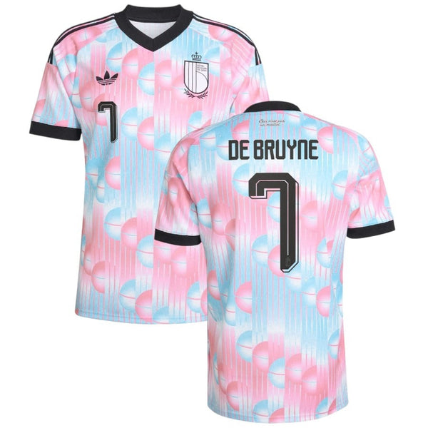 Maillot Belgique De Bruyne 2026 2027 Pas Cher Maillot Homme - 90+3 - Maillot de Foot Pas Cher
