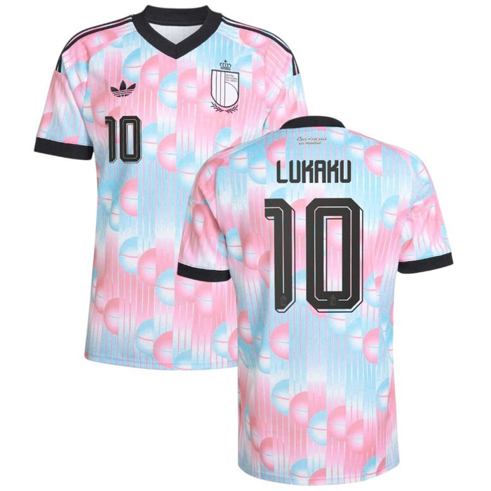 Maillot Belgique Lukaku Extérieur Homme 2026 2027 Pas Cher - 90+3 | Maillot de Foot Pas Cher 2026 2027