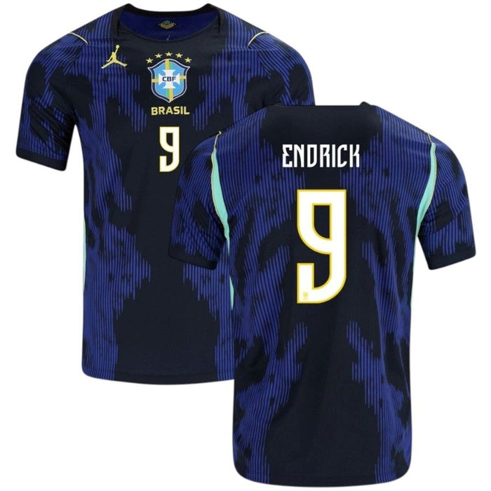 Maillot Bresil Endrick Extérieur Homme 2026 2027 Pas Cher - 90+3 | Maillot de Foot Pas Cher 2026 2027