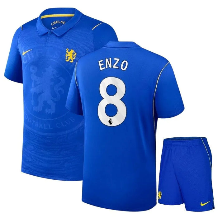 Kit Enfant Chelsea Enzo 2026 2027 Pas Cher - 90+3 | Maillot de Foot Enfant Pas Cher 2026 2027