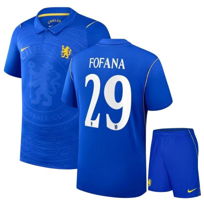Kit Enfant Chelsea Fofana 2026 2027 Pas Cher - 90+3 | Maillot de Foot Enfant Pas Cher 2026 2027