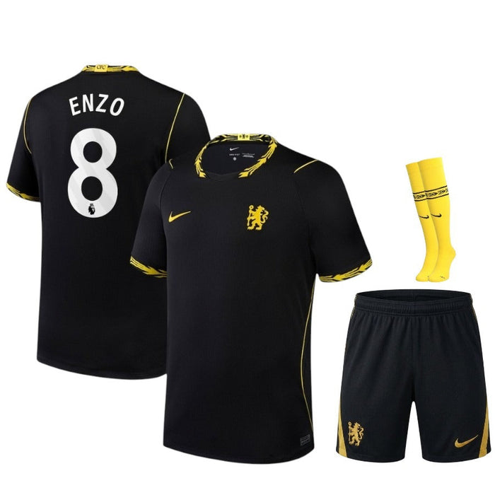 Kit Enfant Chelsea Enzo 2026 2027 Pas Cher - 90+3 | Maillot de Foot Enfant Pas Cher 2026 2027