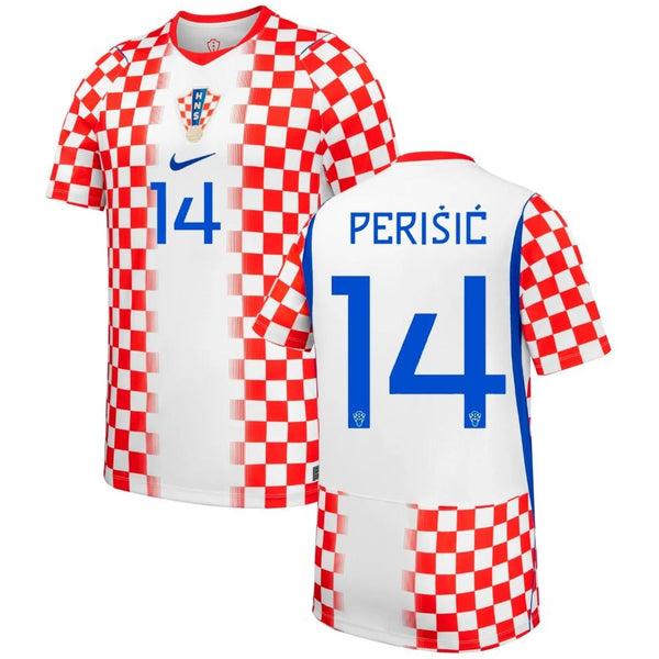 Maillot Croatie Perisic 2026 2027 Pas Cher Maillot Homme - 90+3 - Maillot de Foot Pas Cher