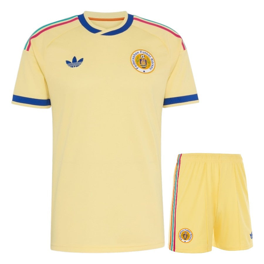 Maillot Curacao 2026 2027 Pas Cher Maillot Kit Enfant - 90+3 - Maillot de Foot Pas Cher