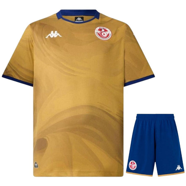 Maillot Tunisie 2026 2027 Pas Cher Maillot Kit Enfant - 90+3 - Maillot de Foot Pas Cher