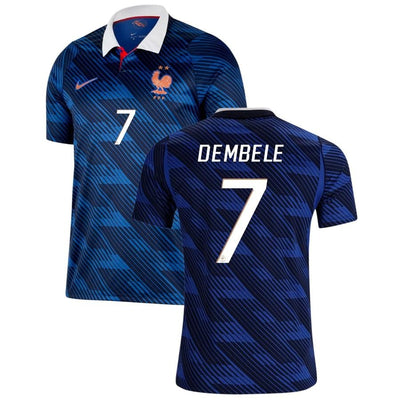 Maillot Equipe de France Dembele Domicile Homme 2026 2027 Pas Cher - 90+3 | Maillot de Foot Pas Cher 2026 2027