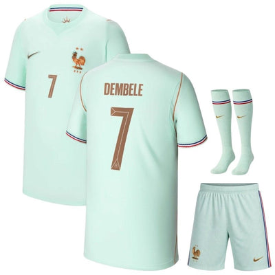 Kit Enfant France Dembele 2026 2027 Pas Cher - 90+3 | Maillot de Foot Enfant Pas Cher 2026 2027