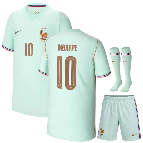 Maillot France Mbappe 2026 2027 Pas Cher Maillot Kit Enfant - 90+3 - Maillot de Foot Pas Cher