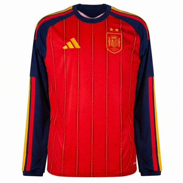 Maillot Espagne 2026 2027 Pas Cher Maillot Manche Longue - 90+3 - Maillot de Foot Pas Cher