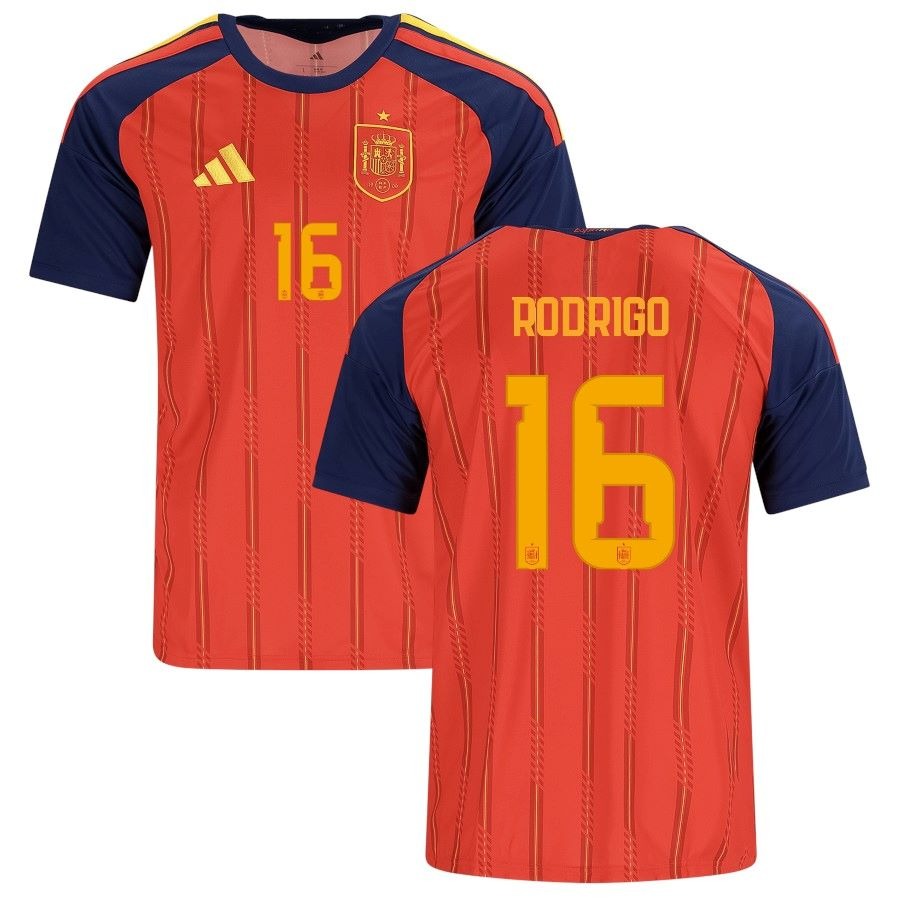 Maillot Espagne Rodrigo 2026 2027 Pas Cher Maillot Homme - 90+3 - Maillot de Foot Pas Cher