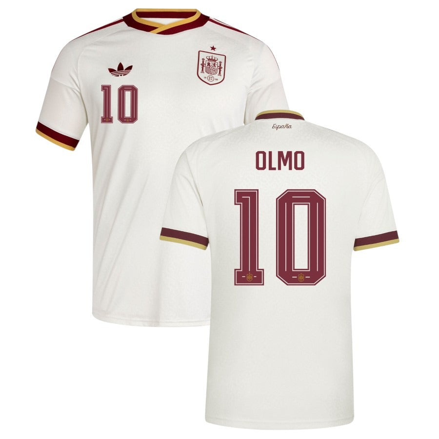 Maillot Espagne Olmo 2026 2027 Pas Cher Maillot Homme - 90+3 - Maillot de Foot Pas Cher