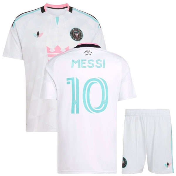 Maillot Inter Miami Messi 2026 2027 Pas Cher Maillot Kit Enfant - 90+3 - Maillot de Foot Pas Cher