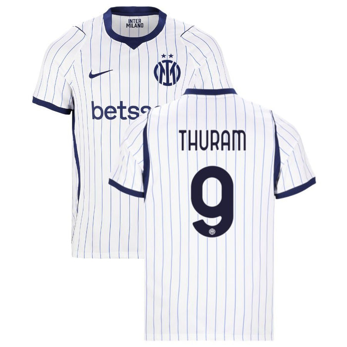 Maillot Inter Milan Thuram Extérieur Homme 2026 2027 Pas Cher - 90+3 | Maillot de Foot Pas Cher 2026 2027