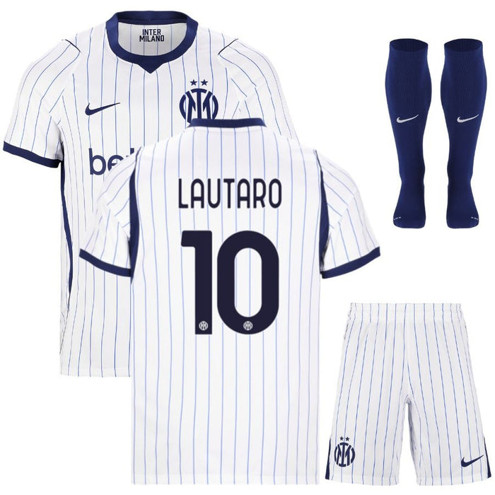 Kit Enfant Inter Milan Lautaro 2026 2027 Pas Cher - 90+3 | Maillot de Foot Enfant Pas Cher 2026 2027