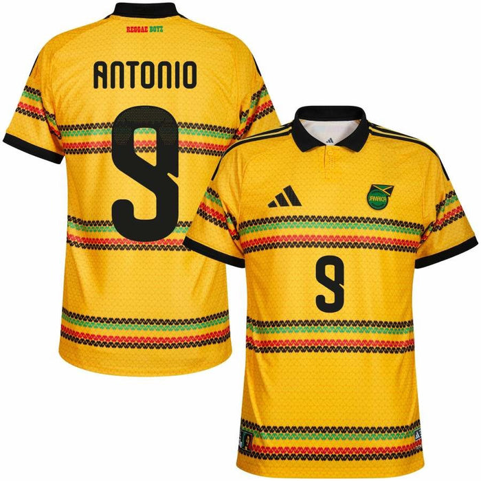 Maillot Jamaique x Bob Marley Domicile Homme 2026 2027 Pas Cher - 90+3 | Maillot de Foot Pas Cher 2026 2027