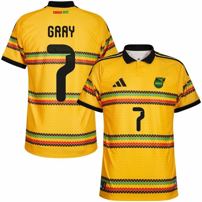 Maillot Jamaique x Bob Marley Domicile Homme 2026 2027 Pas Cher - 90+3 | Maillot de Foot Pas Cher 2026 2027