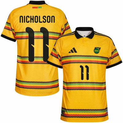 Maillot Jamaique x Bob Marley Domicile Homme 2026 2027 Pas Cher - 90+3 | Maillot de Foot Pas Cher 2026 2027