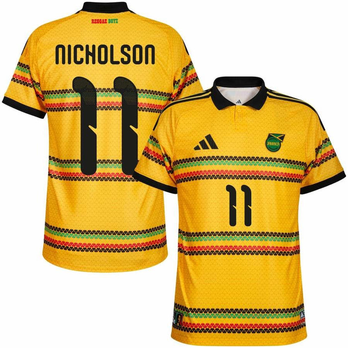 Maillot Jamaique x Bob Marley Domicile Homme 2026 2027 Pas Cher - 90+3 | Maillot de Foot Pas Cher 2026 2027