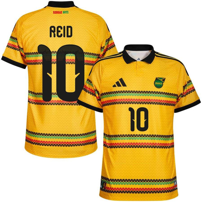 Maillot Jamaique x Bob Marley Domicile Homme 2026 2027 Pas Cher - 90+3 | Maillot de Foot Pas Cher 2026 2027