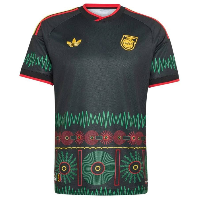 Maillot Jamaique x Bob Marley Extérieur Homme 2026 2027 Pas Cher - 90+3 | Maillot de Foot Pas Cher 2026 2027