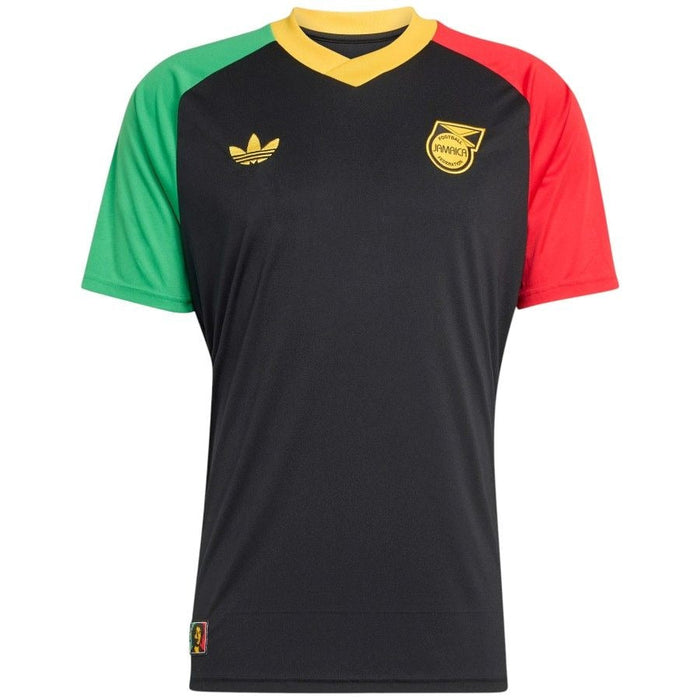 Maillot Jamaique x Bob Marley Pre Match Extérieur Homme 2026 2027 Pas Cher - 90+3 | Maillot de Foot Pas Cher 2026 2027