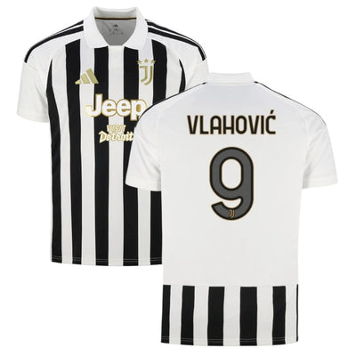 Maillot Juventus Vlahovic Domicile Homme 2026 2027 Pas Cher - 90+3 | Maillot de Foot Pas Cher 2026 2027