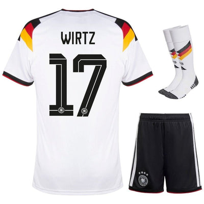Kit Enfant Wirtz Allemagne 2026 2027 Pas Cher - 90+3 | Maillot de Foot Enfant Pas Cher 2026 2027