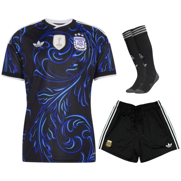 Kit Enfant Argentine 3 étoiles 2026 2027 Pas Cher - 90+3 | Maillot de Foot Enfant Pas Cher 2026 2027