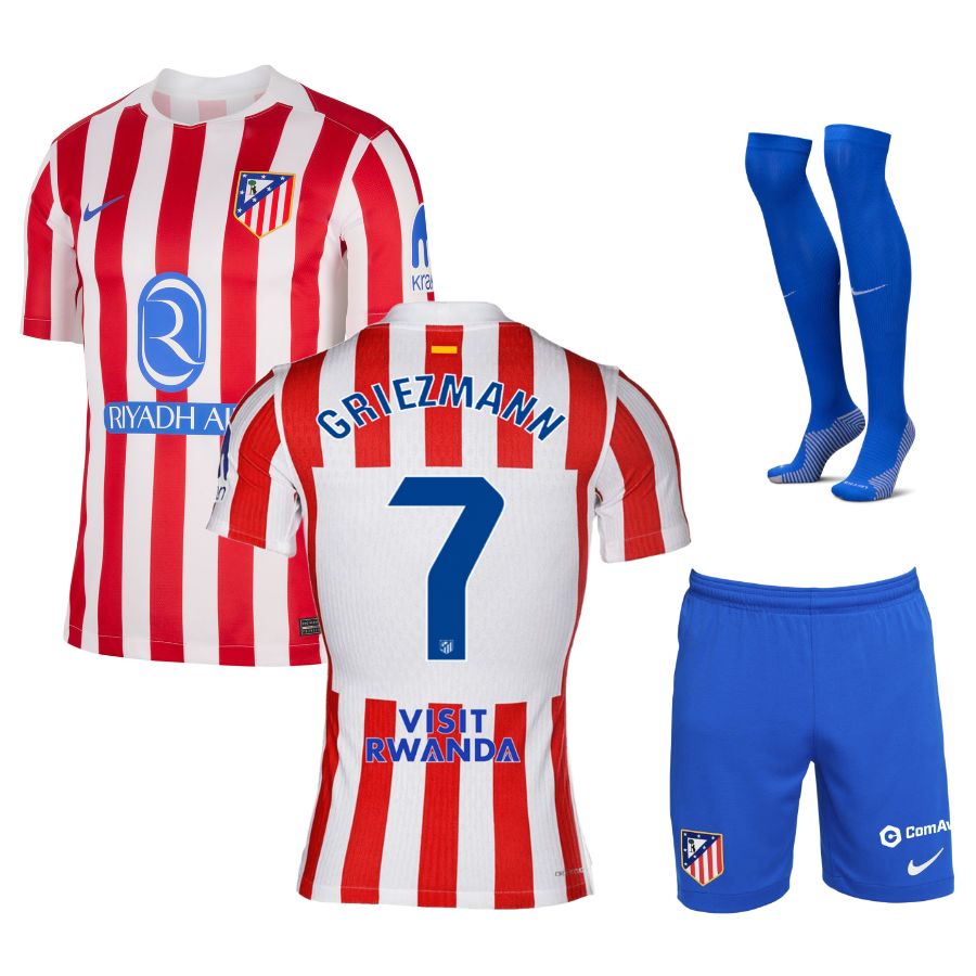Maillot Atletico Madrid Griezmann 2026 2027 Pas Cher Maillot Kit Enfant - 90+3 - Maillot de Foot Pas Cher