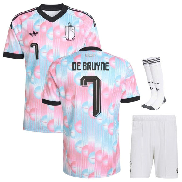 Maillot Belgique 2026 2027 Pas Cher Maillot Kit Enfant - 90+3 - Maillot de Foot Pas Cher