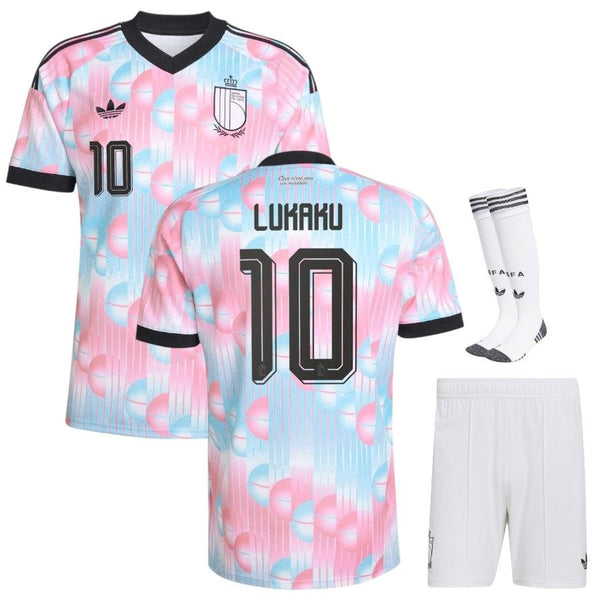 Maillot Belgique 2026 2027 Pas Cher Maillot Kit Enfant - 90+3 - Maillot de Foot Pas Cher