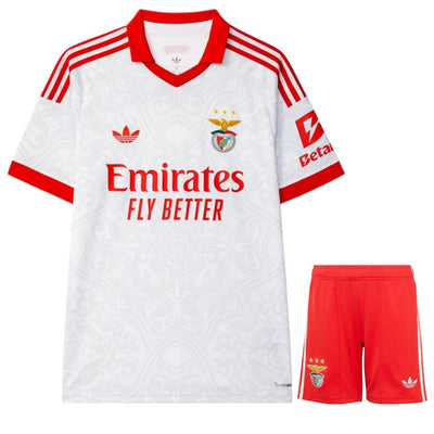 Kit Enfant Benfica 2026 2027 Pas Cher - 90+3 | Maillot de Foot Enfant Pas Cher 2026 2027
