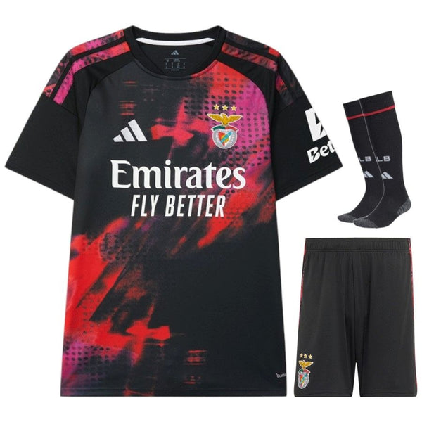 Maillot Benfica 2026 2027 Pas Cher Maillot Kit Enfant - 90+3 - Maillot de Foot Pas Cher