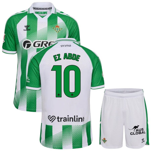 Maillot Betis Seville Abde 2026 2027 Pas Cher Maillot Kit Enfant - 90+3 - Maillot de Foot Pas Cher
