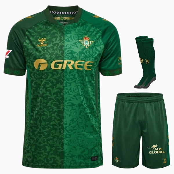 Maillot Betis Seville 2026 2027 Pas Cher Maillot Kit Enfant - 90+3 - Maillot de Foot Pas Cher