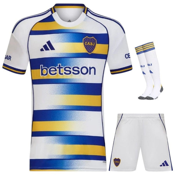 Maillot Boca Junior 2026 2027 Pas Cher Maillot Kit Enfant - 90+3 - Maillot de Foot Pas Cher