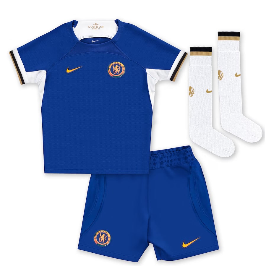 Maillot Chelsea 2026 2027 Pas Cher Maillot Kit Enfant - 90+3 - Maillot de Foot Pas Cher