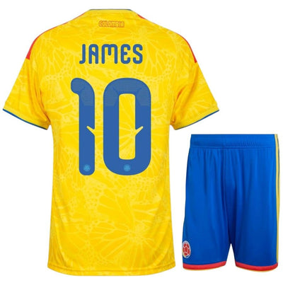 Kit Enfant Colombie James 2026 2027 Pas Cher - 90+3 | Maillot de Foot Enfant Pas Cher 2026 2027