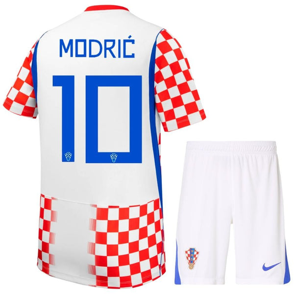 Maillot Croatie Modric 2026 2027 Pas Cher Maillot Kit Enfant - 90+3 - Maillot de Foot Pas Cher