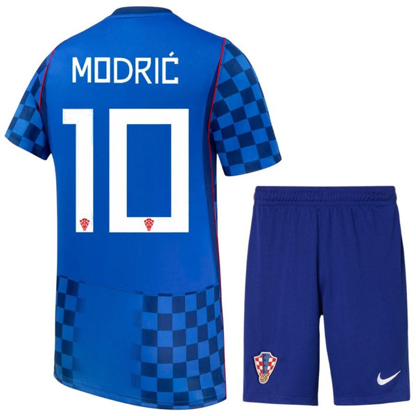 Maillot Croatie Modric 2026 2027 Pas Cher Maillot Kit Enfant - 90+3 - Maillot de Foot Pas Cher