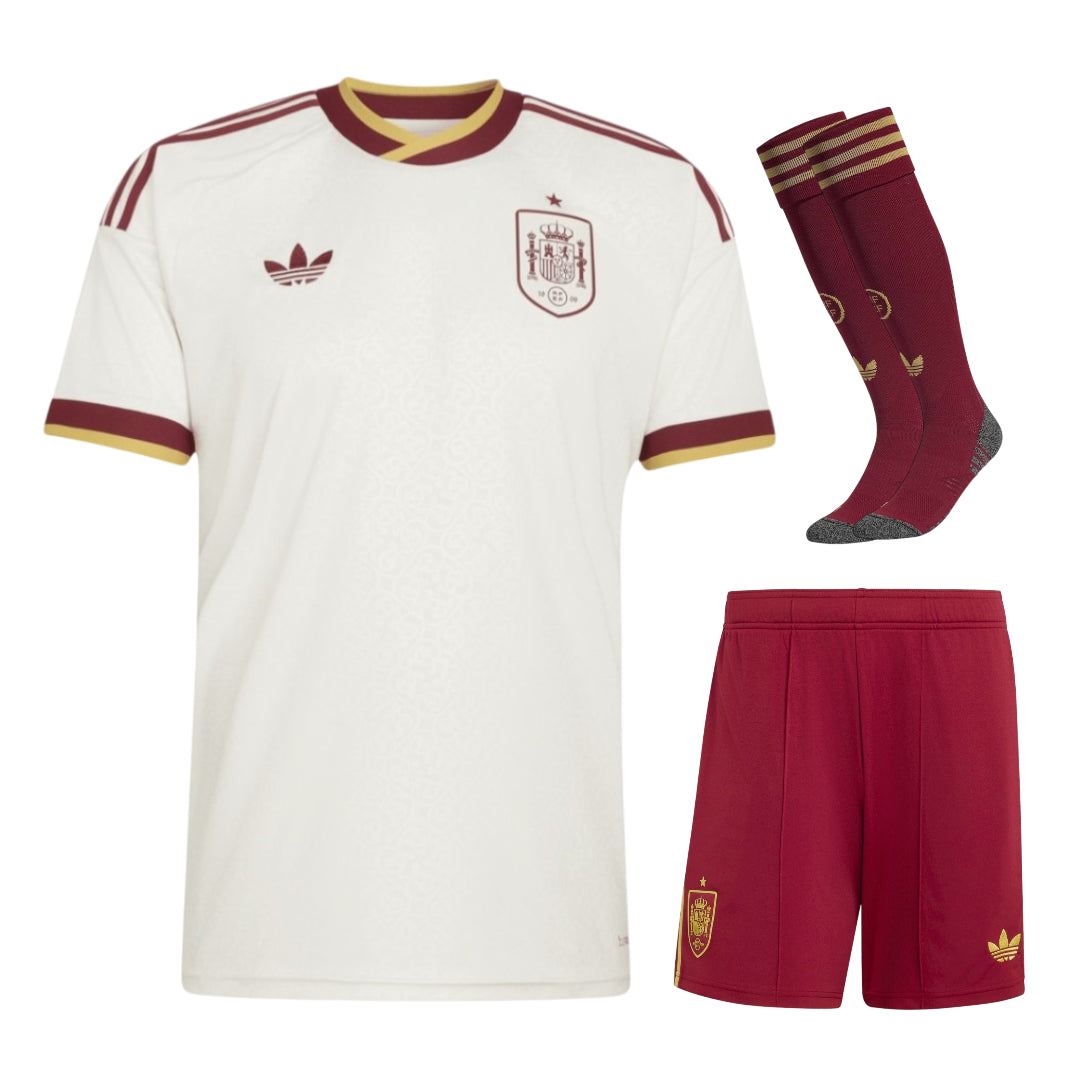 Maillot Espagne 2026 2027 Pas Cher Maillot Kit Enfant - 90+3 - Maillot de Foot Pas Cher