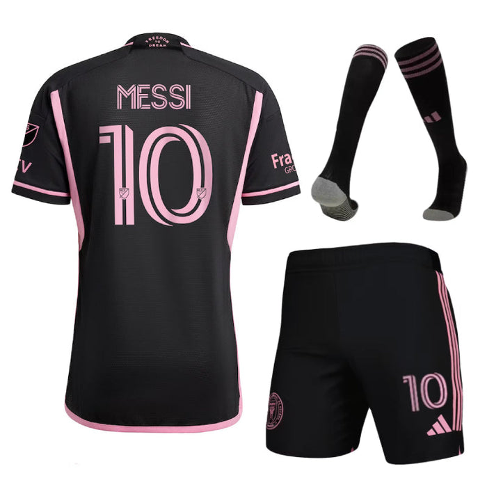 Kit Enfant Messi Inter Miami 2026 2027 Pas Cher - 90+3 | Maillot de Foot Enfant Pas Cher 2026 2027