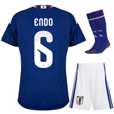 Kit Enfant Japon Endo 2026 2027 Pas Cher - 90+3 | Maillot de Foot Enfant Pas Cher 2026 2027